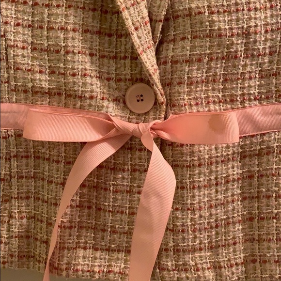 Pink tweed blazer - Picture 2 of 2